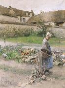 Carl Larsson October oil on canvas